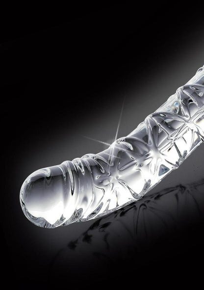 Icicles No. 60 Glass G-Spot and P-Spot Dual Stimulation Dildo
