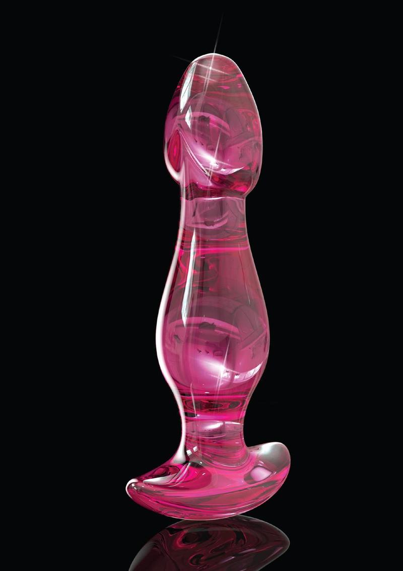 Icicles No. 73 Beaded Glass Anal Plug With Crystal Base