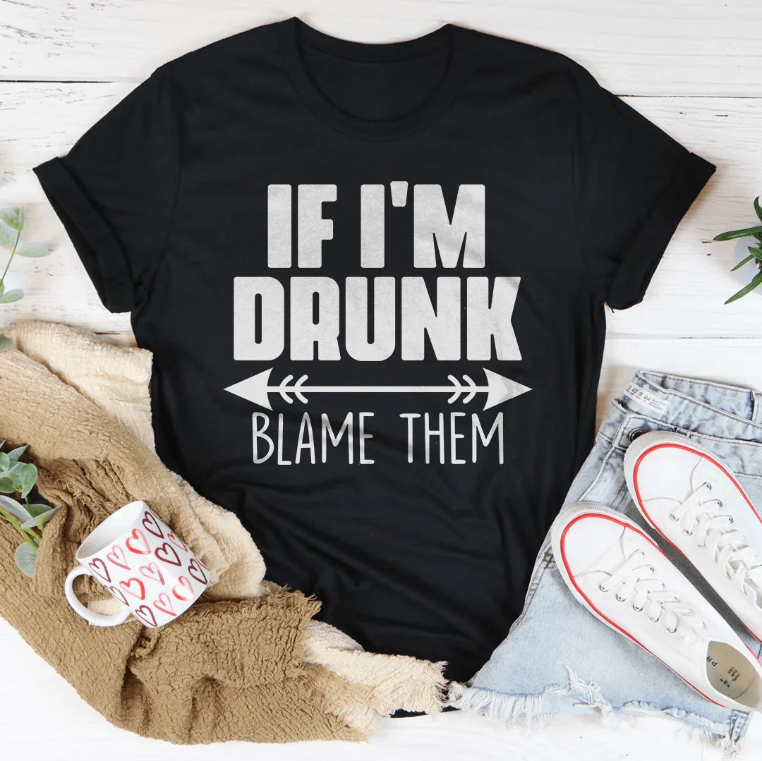 Girls Night Drinking Shirt – "If I&