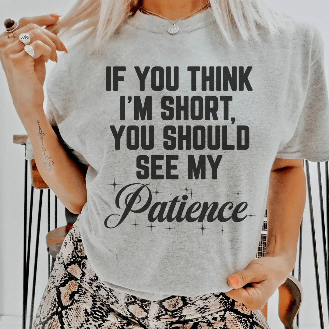 "If You Think I&