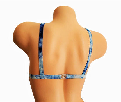 Blueberries and Cream Open Cup Lingerie Bra