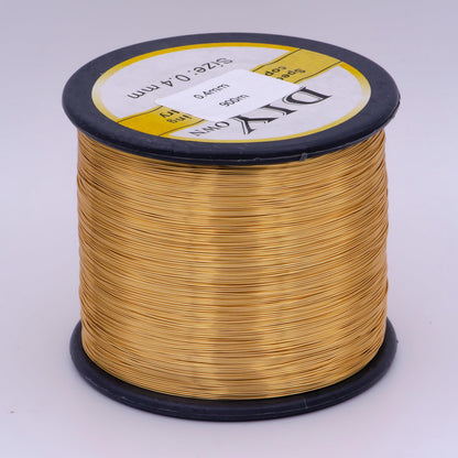 0.3mm, 0.4mm, 0.5mm, 0.6mm, 0.7mm, 0.8mm, 0.9mm, 1mm Minimalist Pliable Jewelry Making Wire by Meter