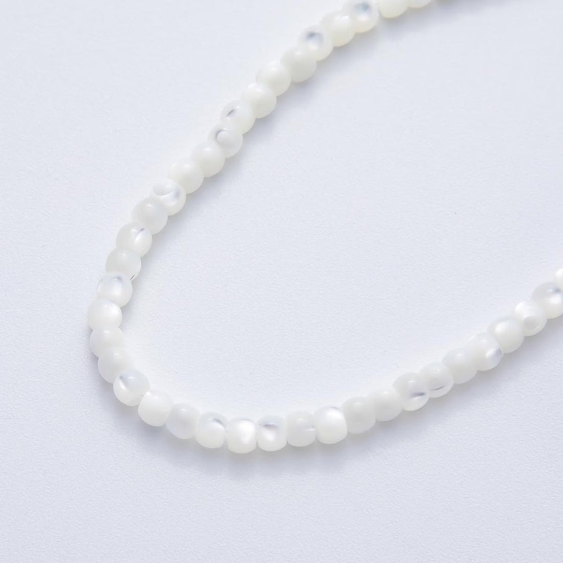 3mm Round Shell Pearl Bead Strand | WA-03494
