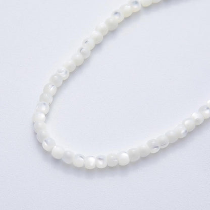 3mm Round Shell Pearl Bead Strand | WA-03494