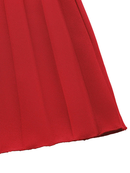 Party elegant sweet style one shoulder long sleeve solid color women&