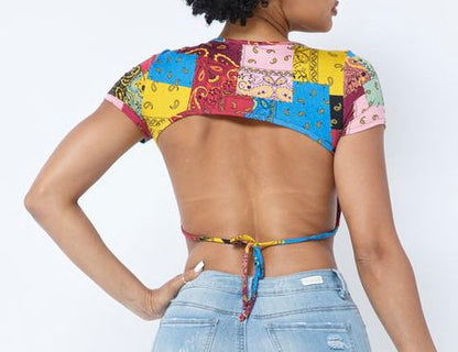 “Rider” Crop Top