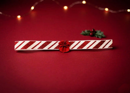 Candy Cane Glitter Christmas Lingerie Leg Garter