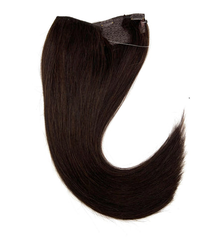 VIP BandX Halo System – 100% Human Hair Extensions, Silky Straight 18" with Clip