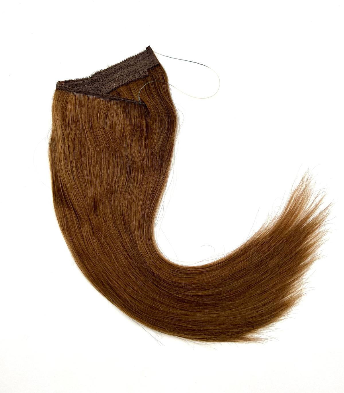 VIP BandX Halo System – 100% Human Hair Extensions, Silky Straight 18" with Clip