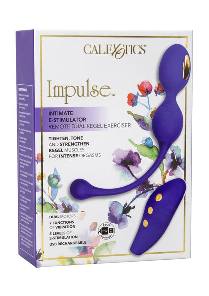 CalExotics Impulse Intimate E Stimulator Dual Kegel Exerciser