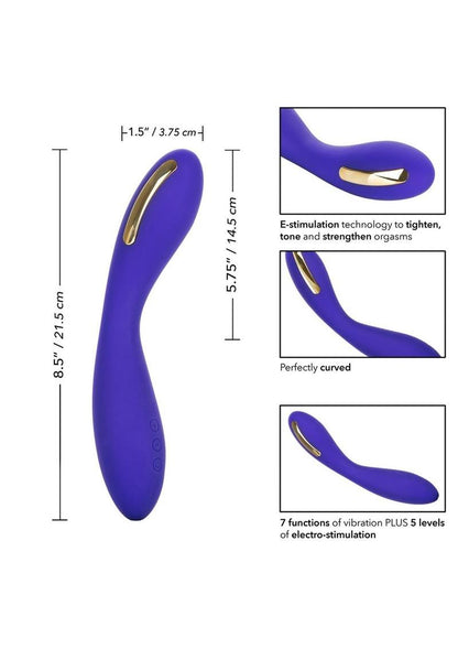 CalExotics Impulse Intimate E Stimulator Wand Silicone Vibrator