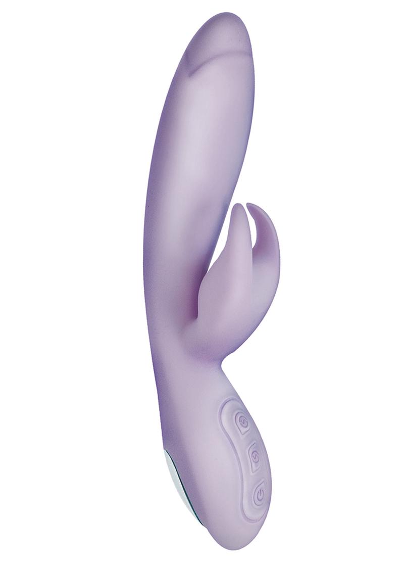 INFINITT Pleasure Massager Silicone Rabbit Vibrator