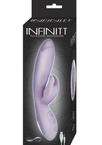 INFINITT Pleasure Massager Silicone Rabbit Vibrator