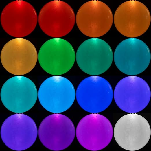 Inflatable Oversized Ornaments Balls Outdoor Indoor Light up LED