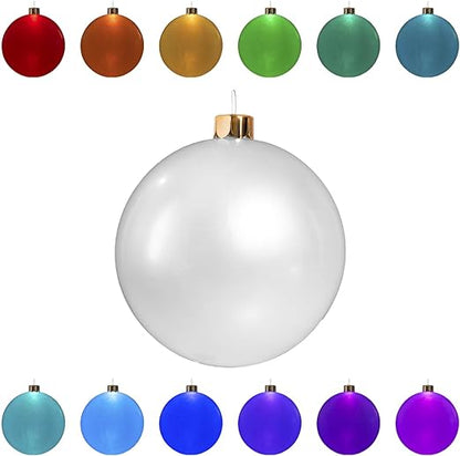 Inflatable Oversized Ornaments Balls Outdoor Indoor Light up LED