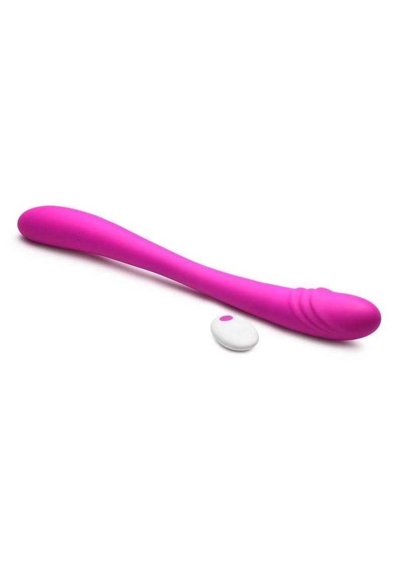 Inmi Double Down Silicone Double Dildo with Remote Control