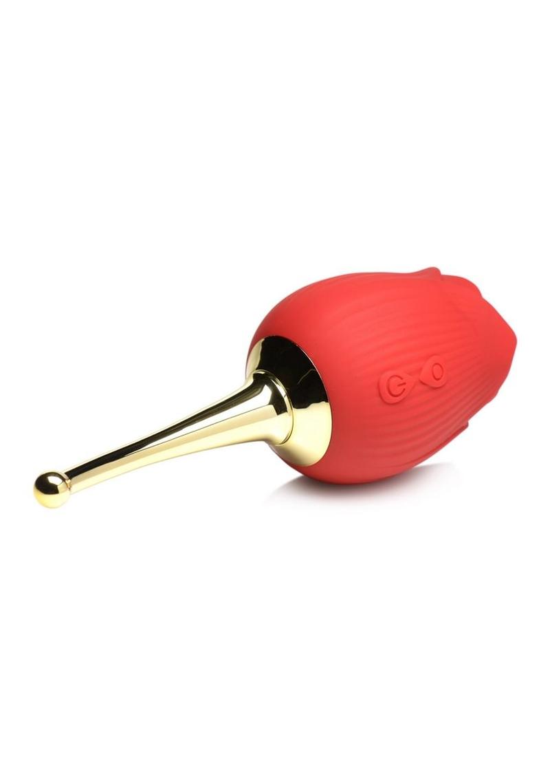 Bloomgasm Flutter Rose Rechargeable Silicone Sucking Rose