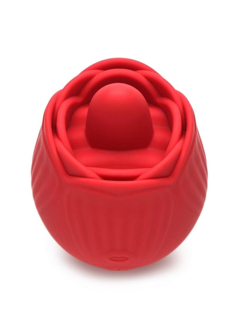 Bloomgasm French Rose Licking Clitoral Stimulator