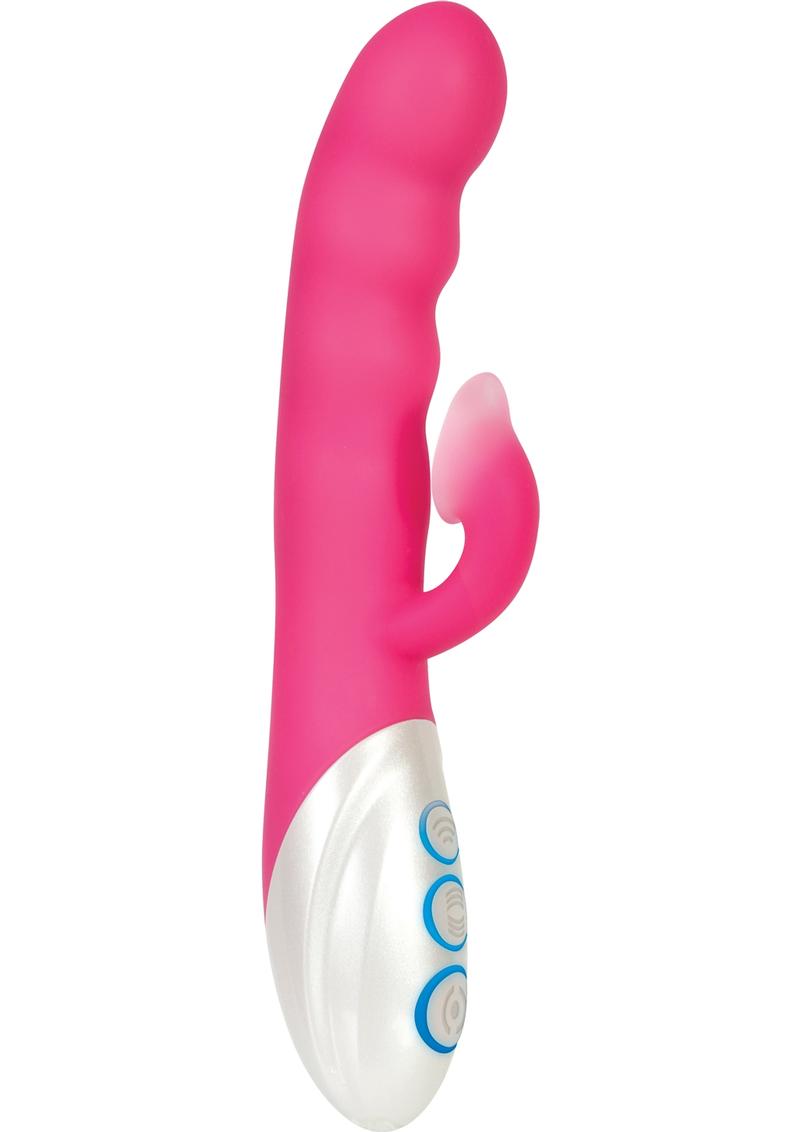 Evolved Instant-O Rechargeable Silicone G-Spot Clitoral Suction Vibrator