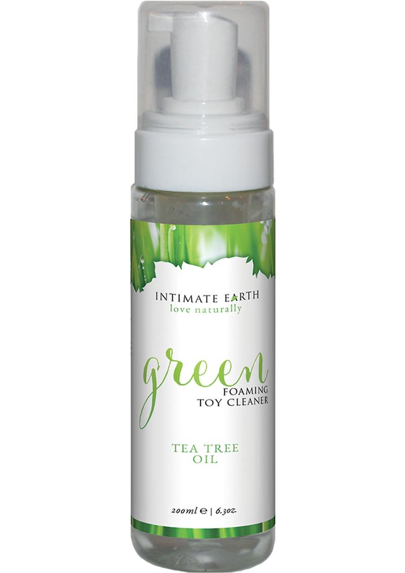 Intimate Earth Green Foaming Toy Cleaner with Tea Tree Oil