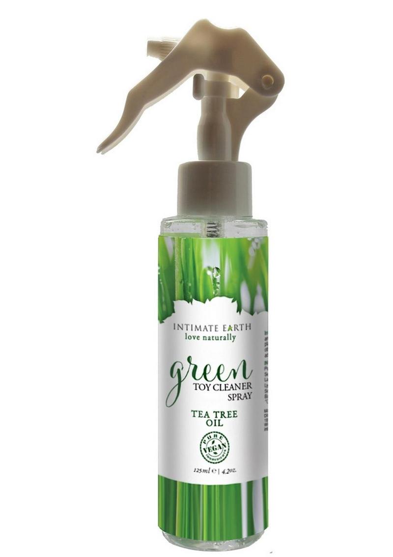 Intimate Earth Green Toy Cleaner Spray with Tea Tree Oil