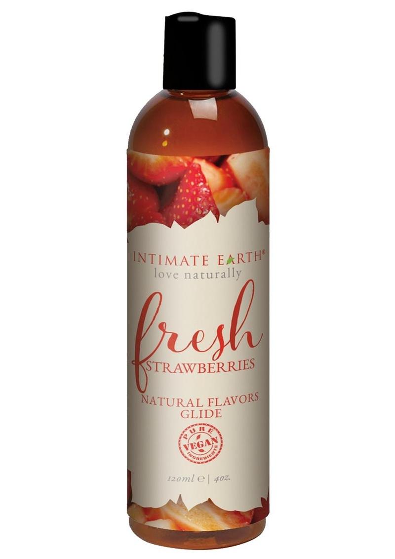 Intimate Earth Fresh Strawberries Oral Pleasure Glide