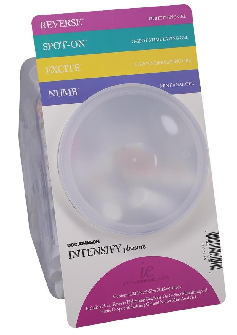 Doc Johnson Intensify Pleasure Travel Size Creams