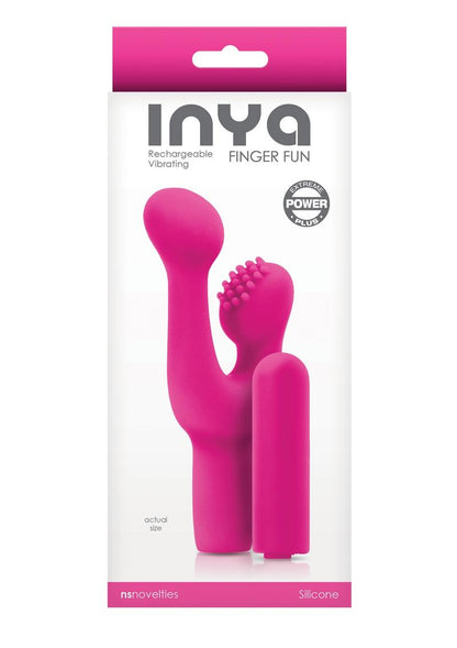 Inya Finger Fun Rechargeable Vibrating Clitoral Stimulator