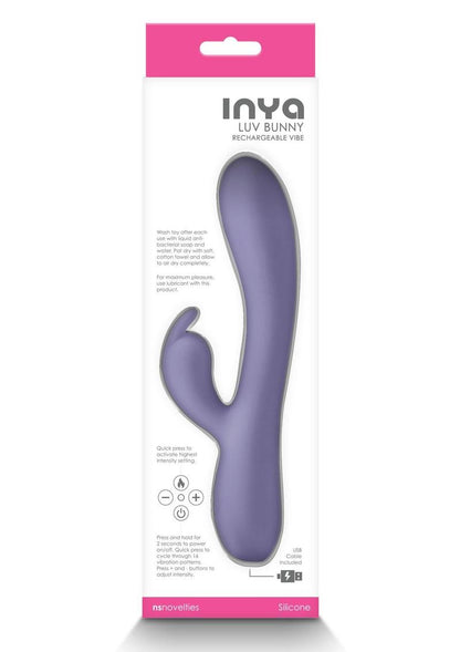Inya LUV Bunny Rechargeable Silicone Rabbit Vibrator