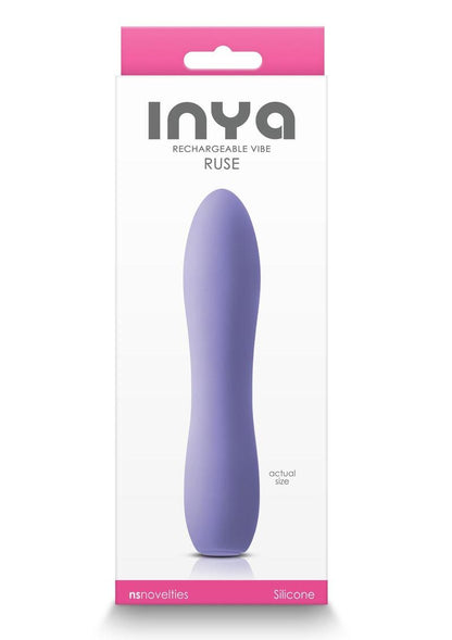 Inya Ruse Rechargeable Silicone Vibrator - Lavender