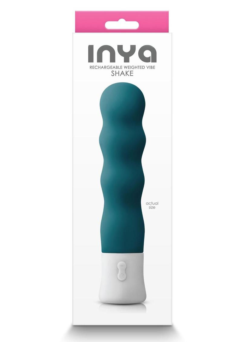 Inya Shake Rechargeable Weighted Silicone Vibrator