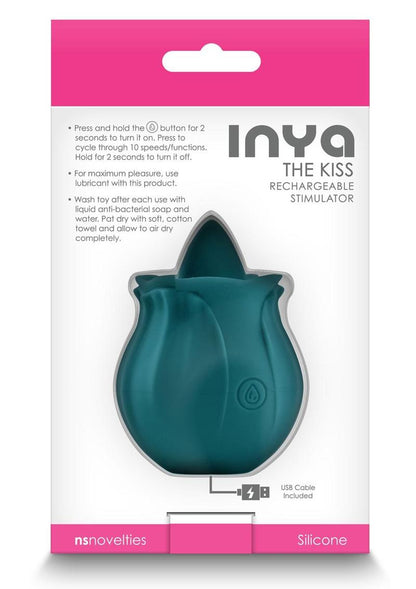 Inya The Kiss Rechargeable Silicone Clitoral Stimulator for Solo Play