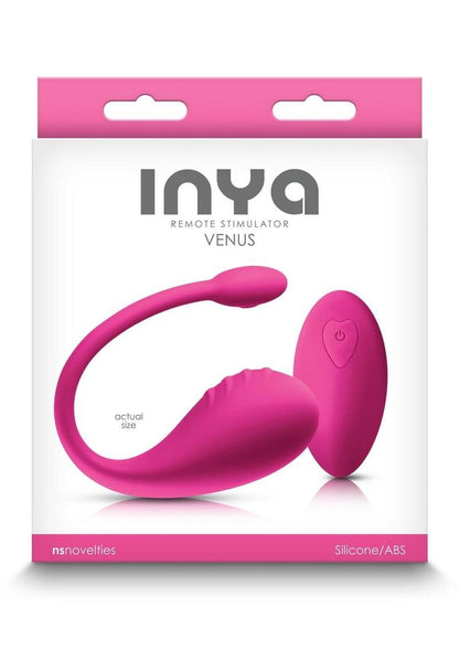 Inya Venus Rechargeable Silicone with Remote Control Vibrators