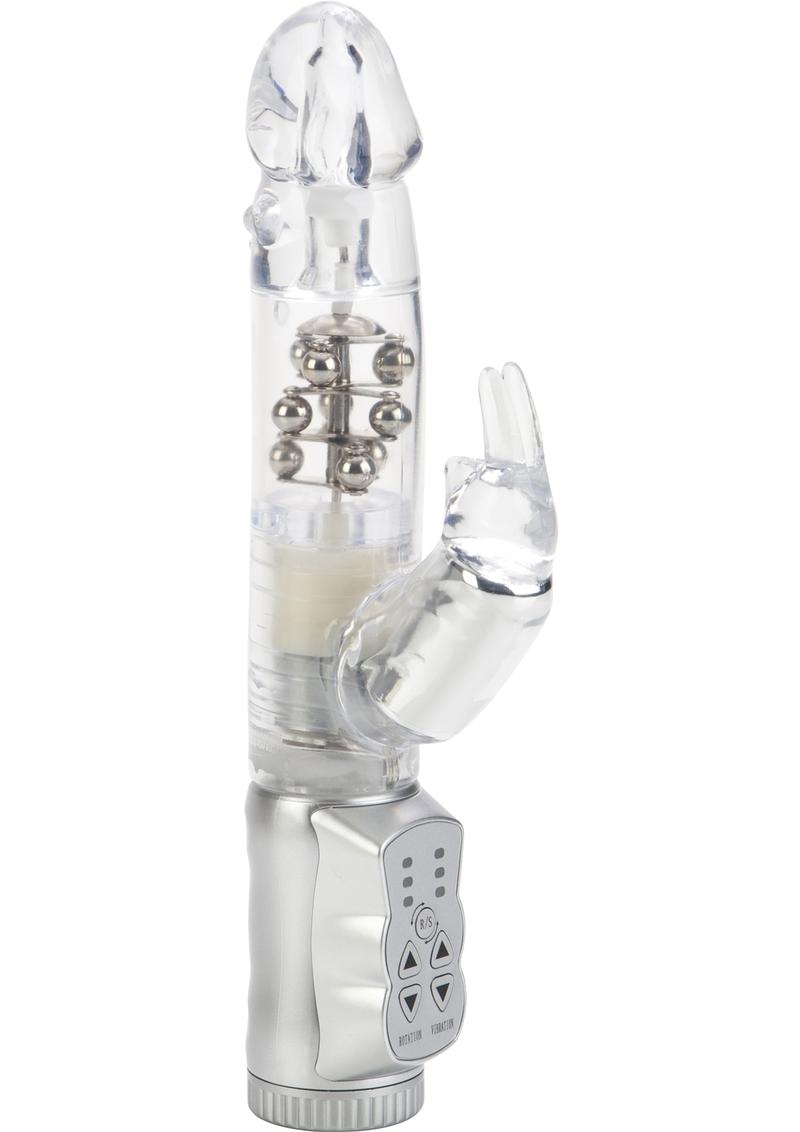 Original Jack Rabbit Beaded Purple Rabbit Vibrator