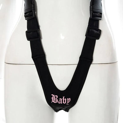 "Baby" Cut Out Bodysuit