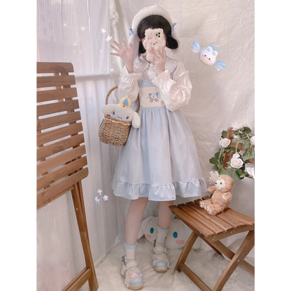 Lolita Dress With Puppy Bowknot