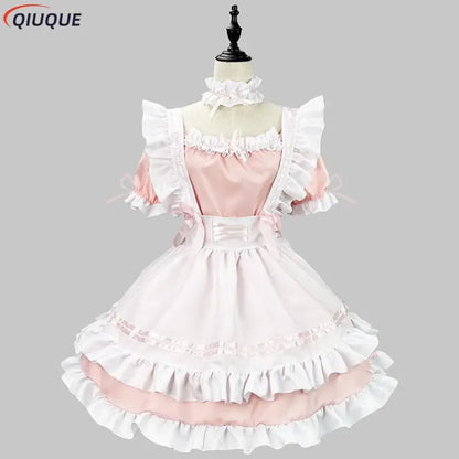 Japanese Maid Uniform Cosplay Costume - Lovely Lolita Dress - Sweet Cat Cafe Princess