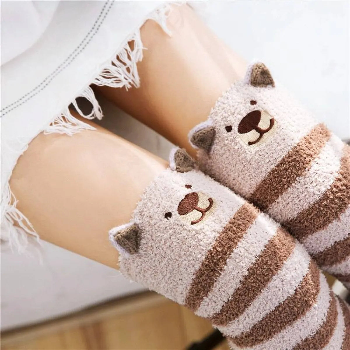 Japanese Mori Girl Animal Socks