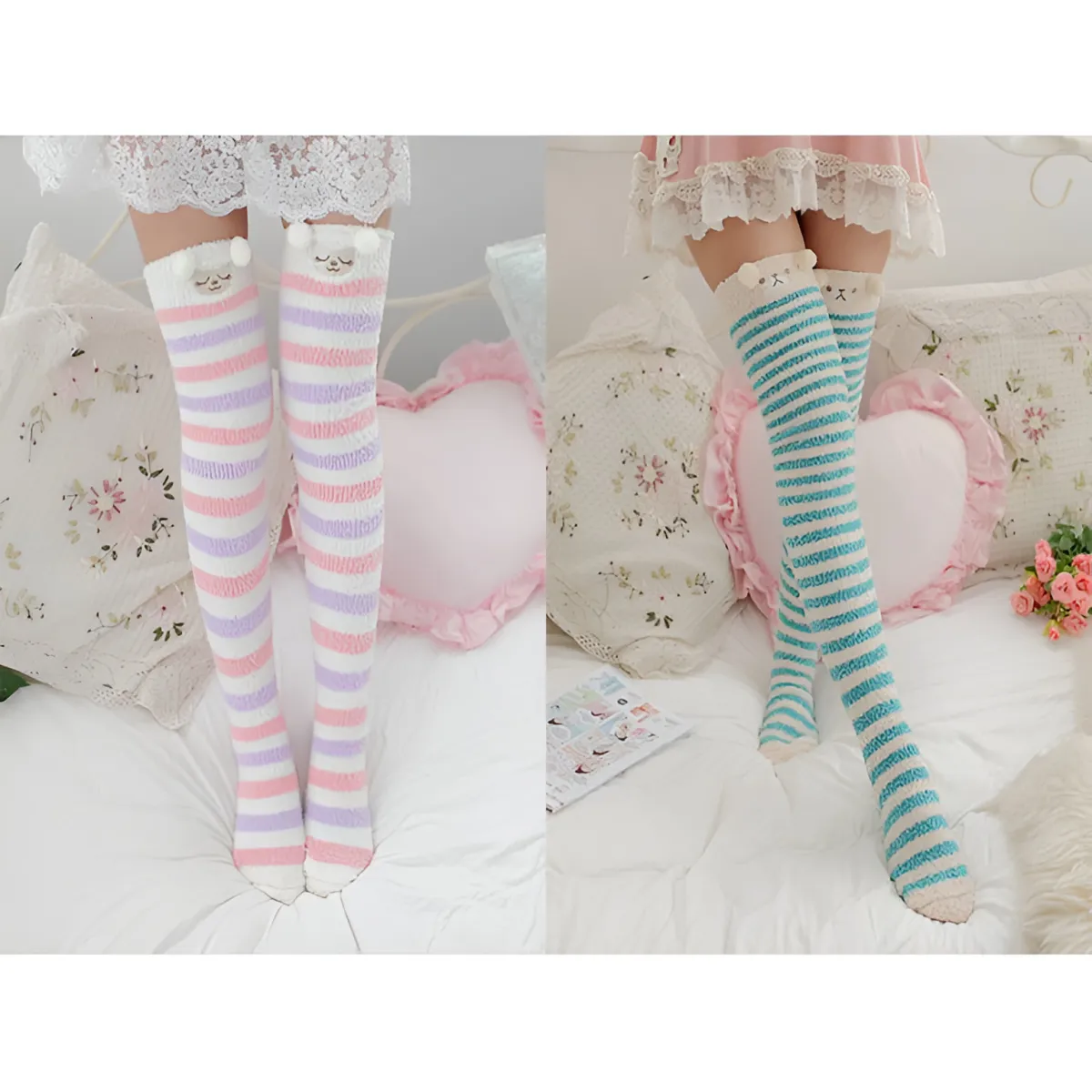 Japanese Mori Girl Animal Socks