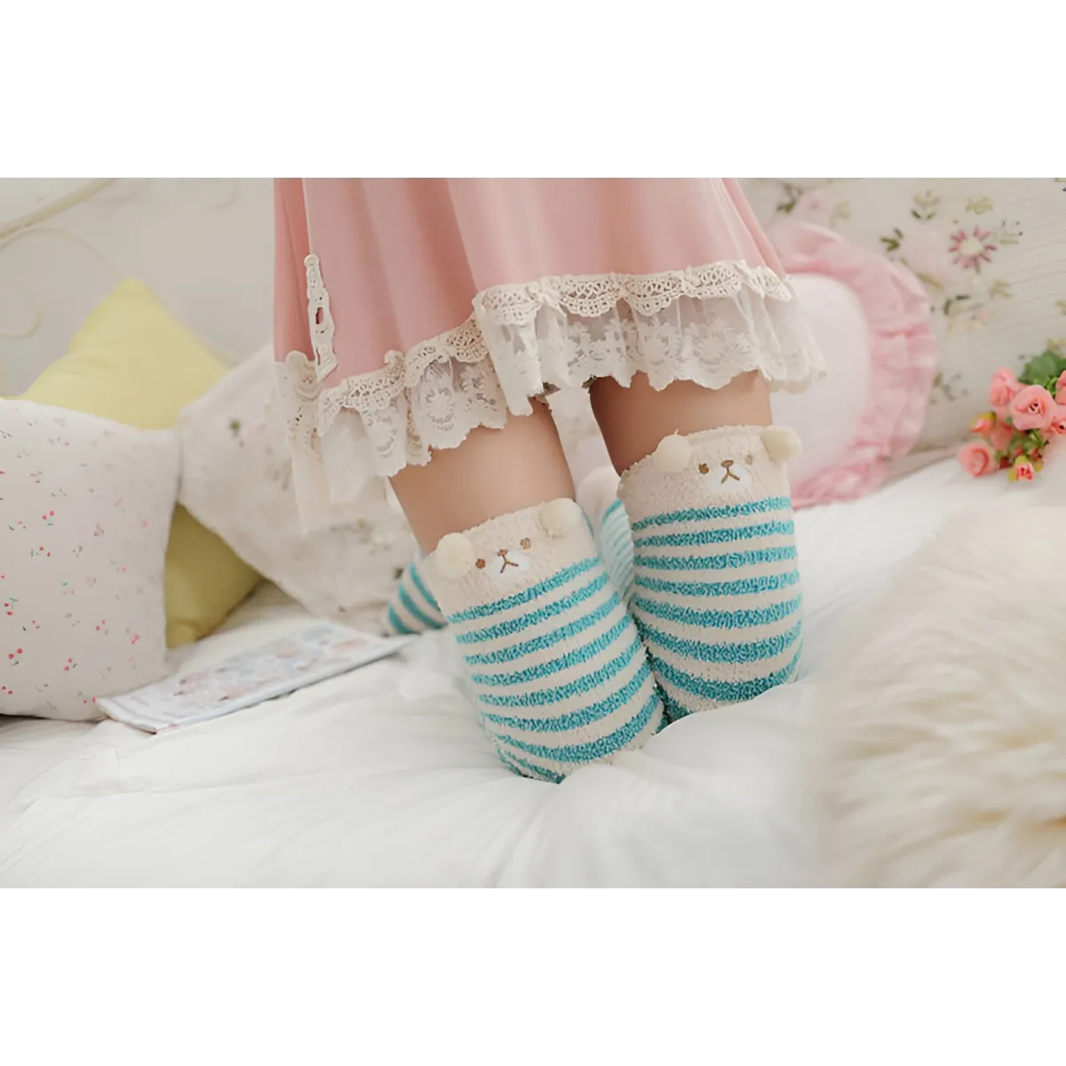 Japanese Mori Girl Animal Socks