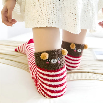 Japanese Mori Girl Animal Socks