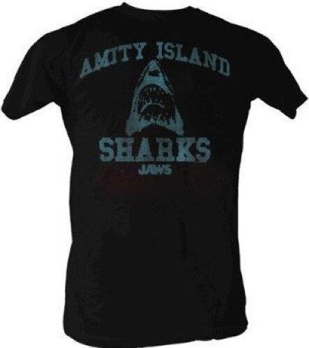 JAWS Amity Island Sharks T-Shirt