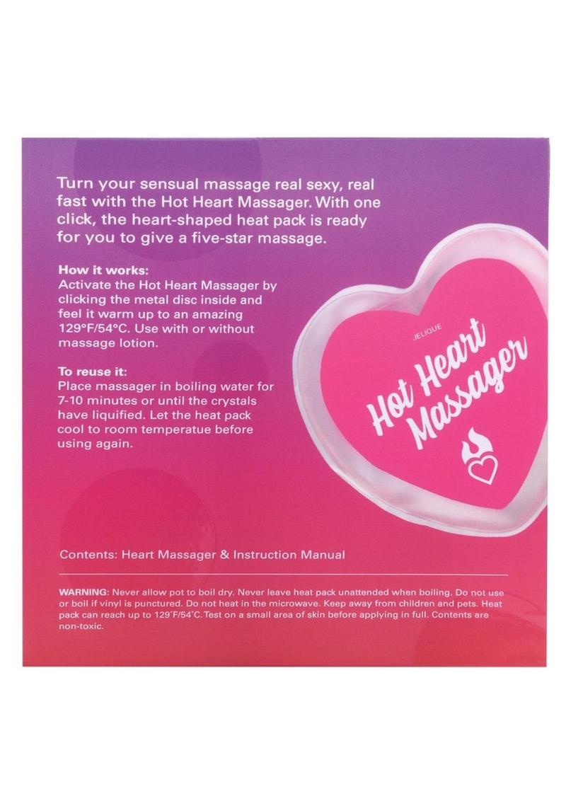 Jelique Hot Heart Reusable Warming Massage Pack