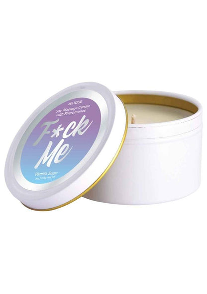 Jelique F*ck Me Soy Massage Candle with Pheromones