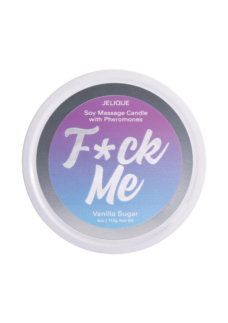 Jelique F*ck Me Soy Massage Candle with Pheromones