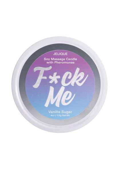Jelique F*ck Me Soy Massage Candle with Pheromones