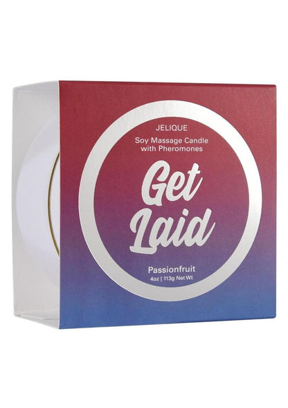 Jelique Get Laid Soy Massage Candle with Pheromones