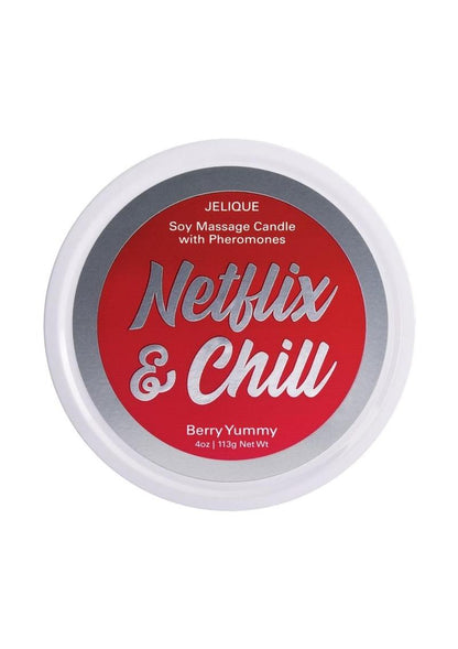 Netflix And Chill Pheromones Soy Massage Candle