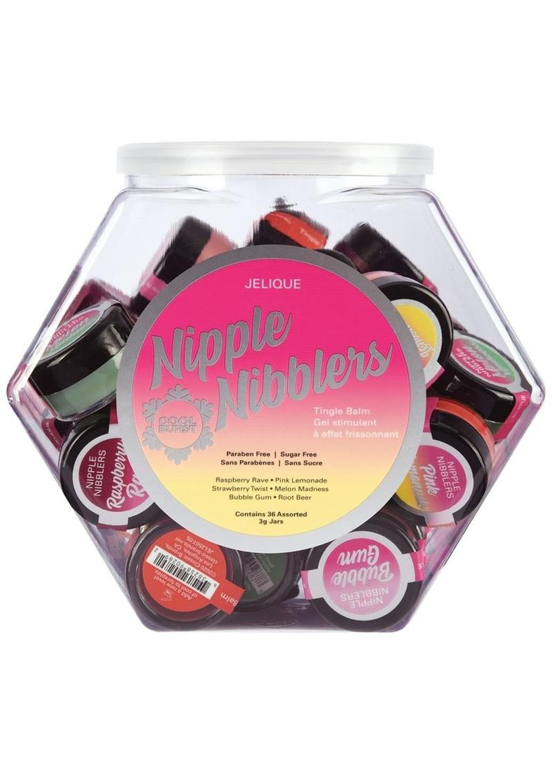 Jelique Nipple Nibblers Assorted Sour And Cool Tingle Balm Pack