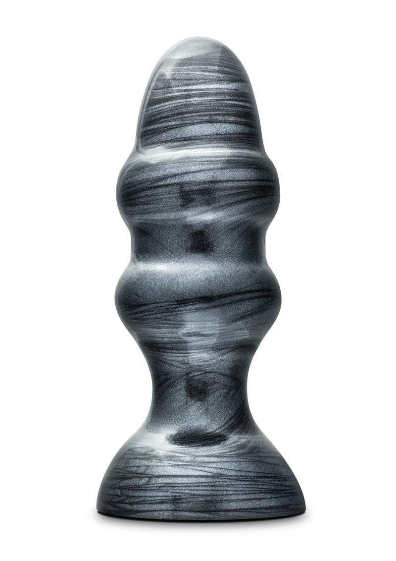 Jet Stealth Butt Plug 6.5 Inch Carbon Metallic